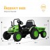 UENJOY 6V Tractor Powered Ride-On with Detachable Wagon, Remote Control, Music, Horn, Spring Suspension